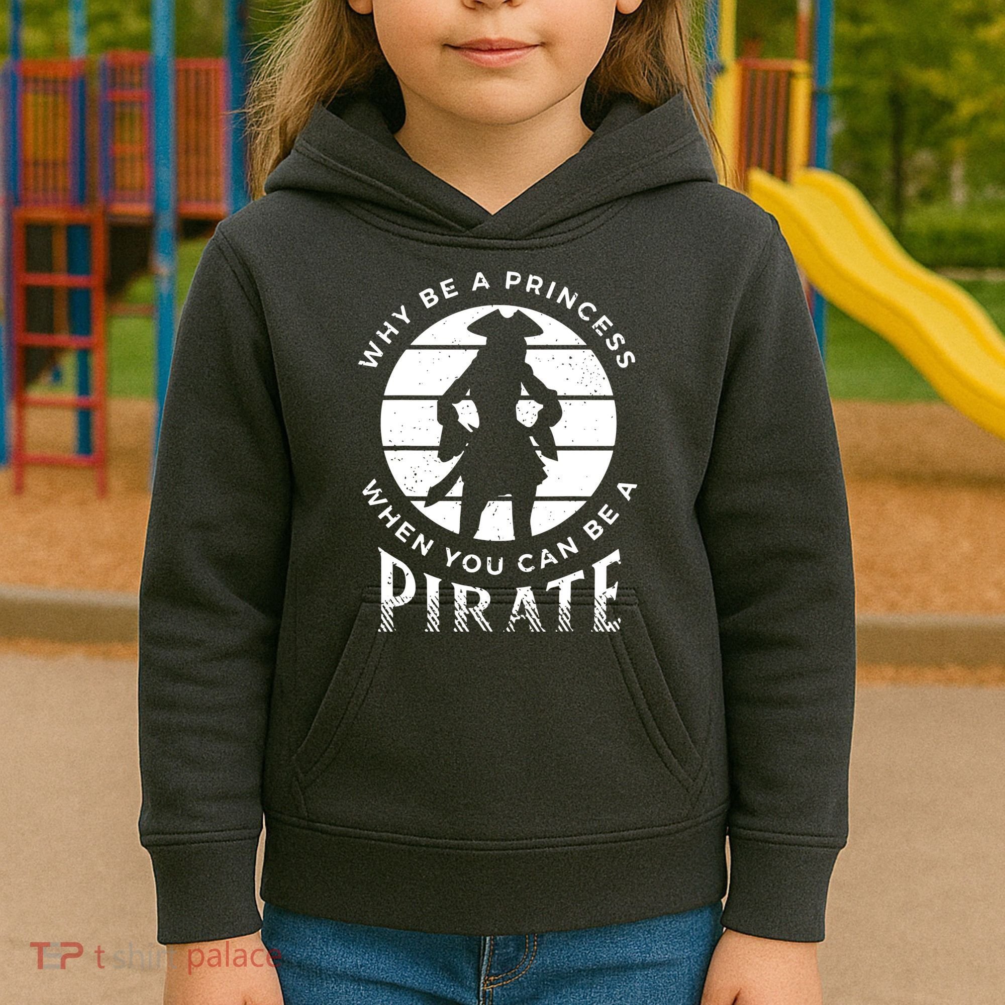 Pirate Freebooter Buccaneer Caribbean Adventure Kids Hoodie