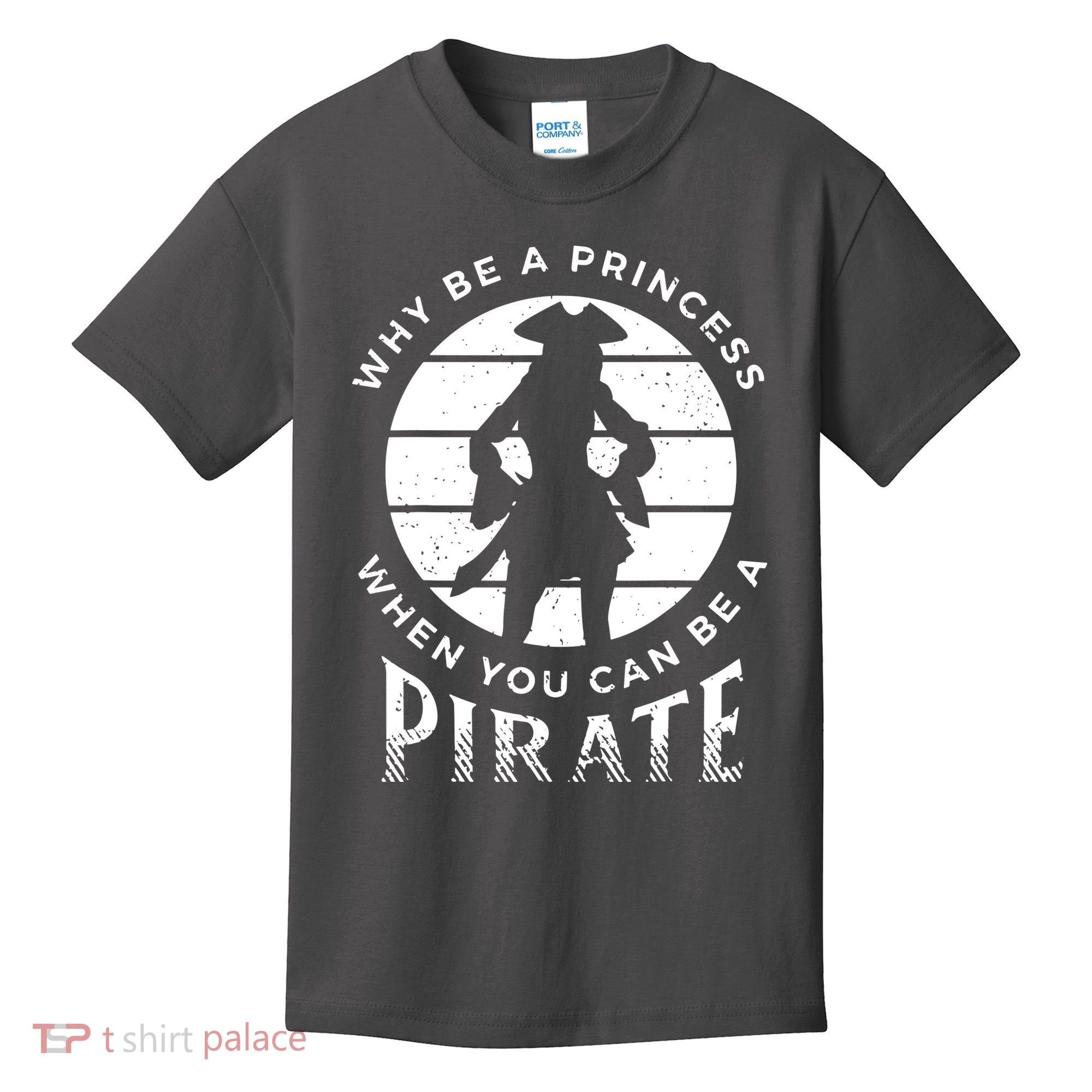 Pirate Freebooter Buccaneer Caribbean Adventure Kids T-Shirt