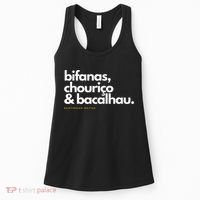 Portugal Food Bifanas Chourico Bacalhau Portuguese Women's Tank Top thumb 0