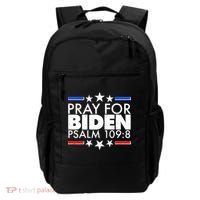 Pray For Biden Psalm 109:8 Backpack thumb 0