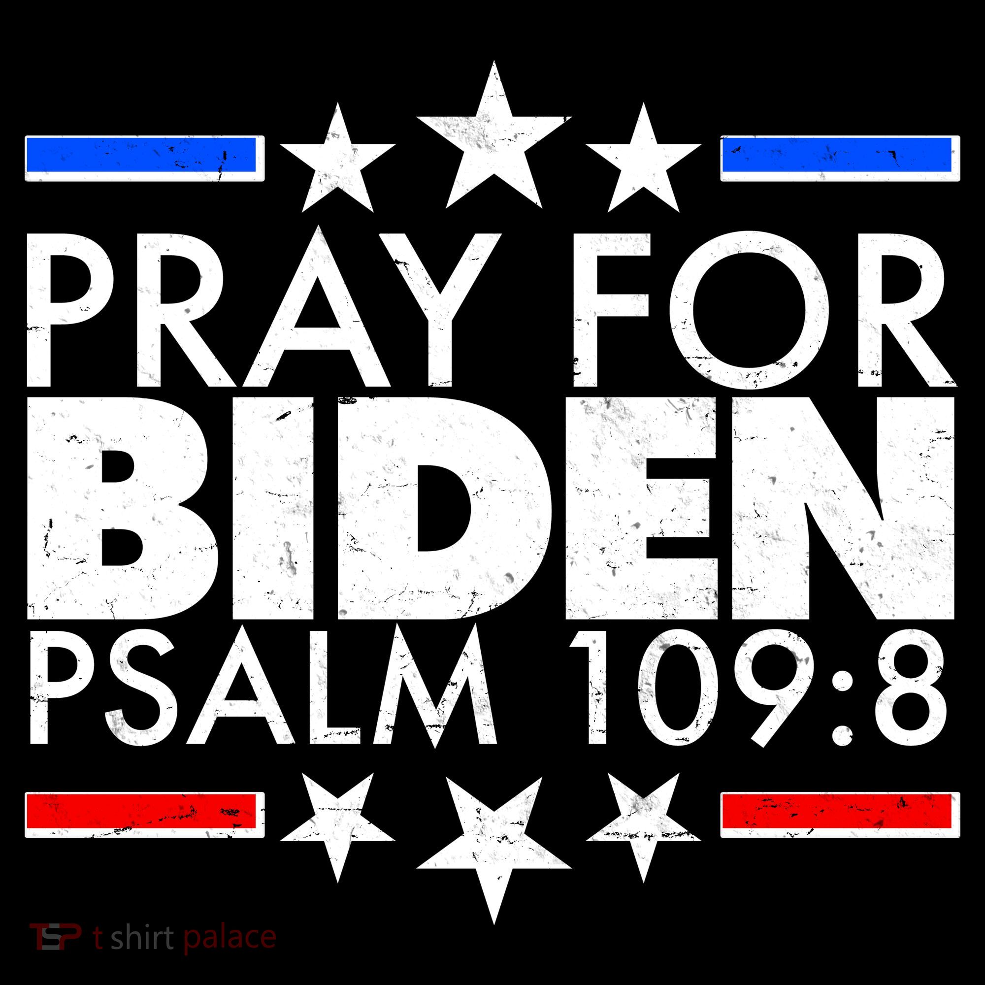 Pray For Biden Psalm 109:8 Ornament