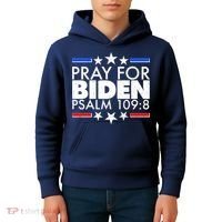 Pray For Biden Psalm 109:8 Kids Hoodie thumb 4