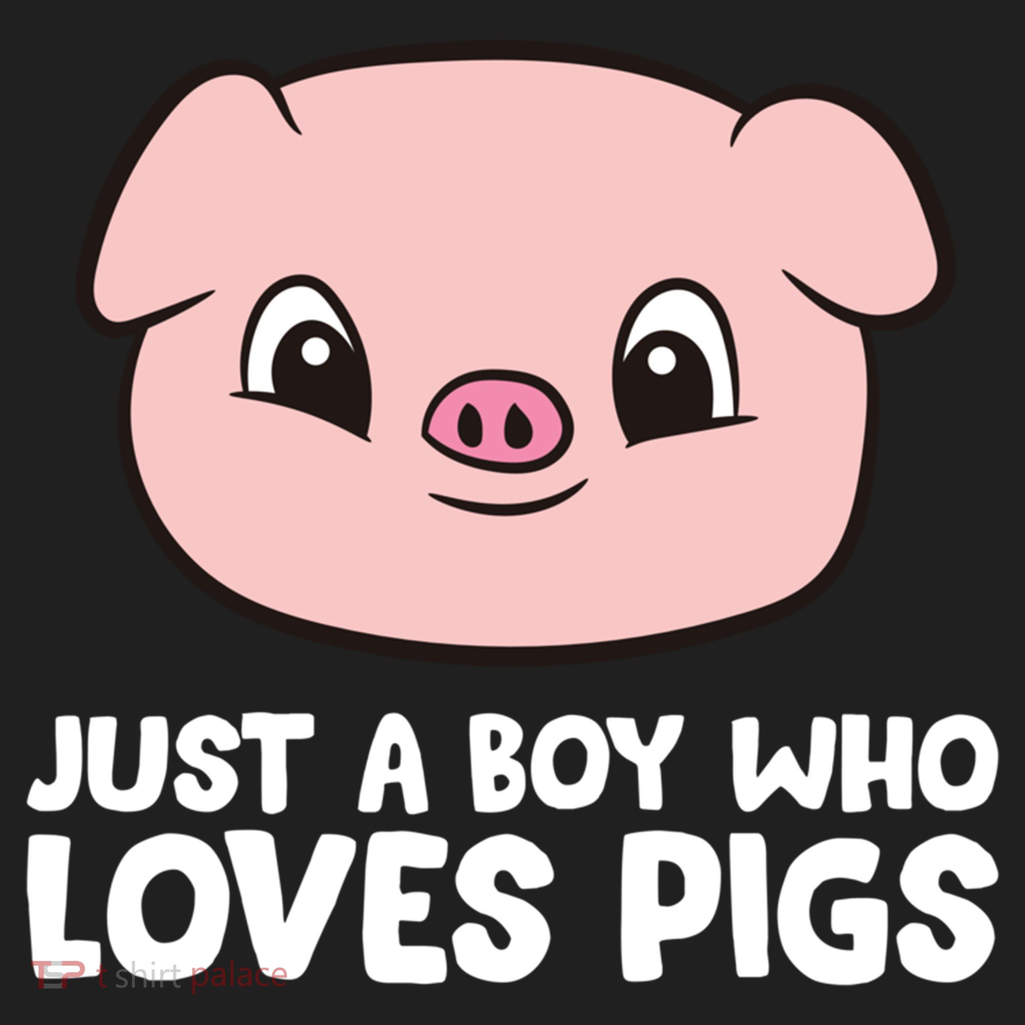Pig Farmer Boy Just A Boy Who Loves Pigs Cool Gift Beanie