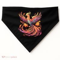 Phoenix Fire Bird USA-Made Doggie Bandana thumb 0