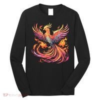 Phoenix Fire Bird Long Sleeve Shirt thumb 0