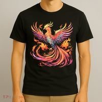 Phoenix Fire Bird T-Shirt thumb 3