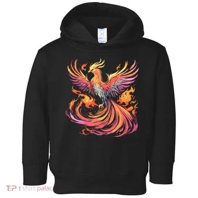 Phoenix Fire Bird Toddler Hoodie