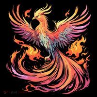 Phoenix Fire Bird Women's Long Sleeve Shirt thumb 2