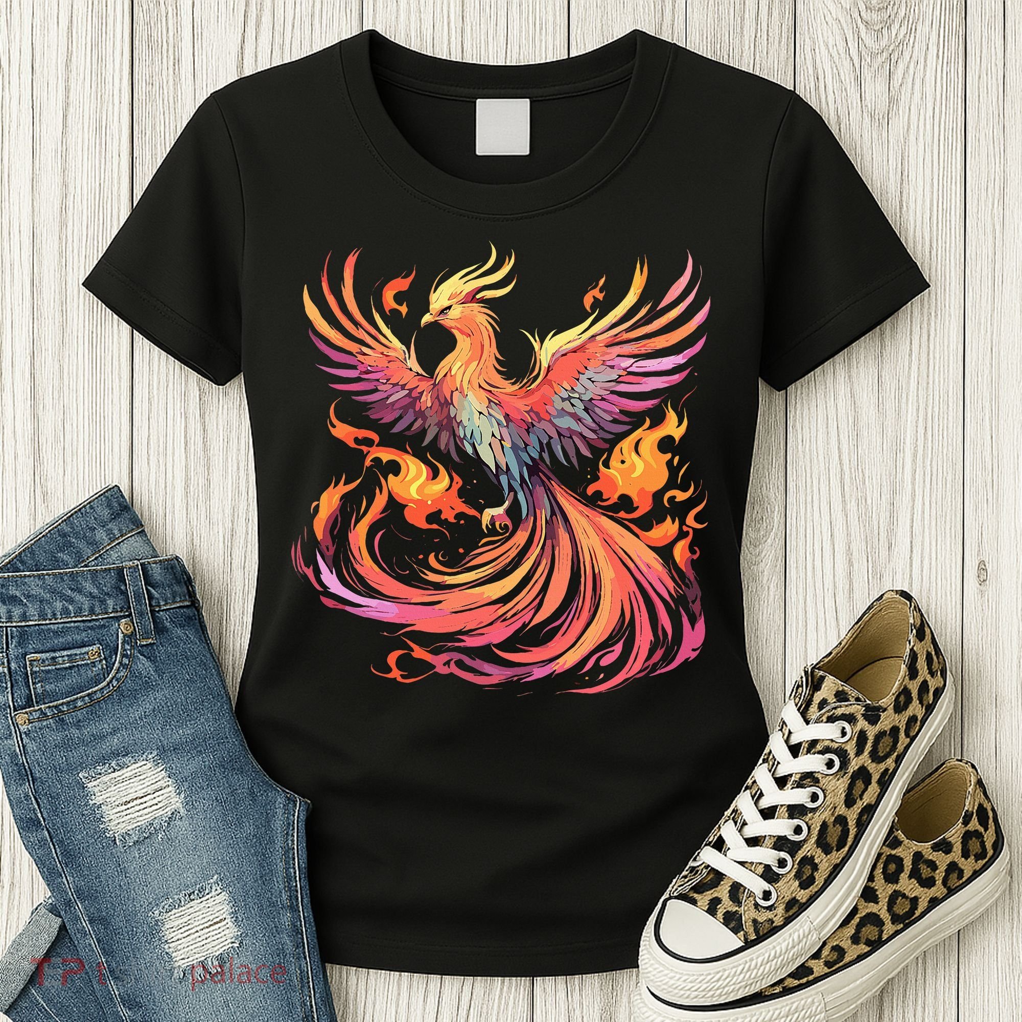Phoenix Fire Bird Women's T-Shirt