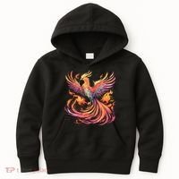 Phoenix Fire Bird Kids Hoodie thumb 0