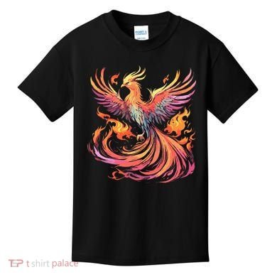 Phoenix Fire Bird Kids T-Shirt