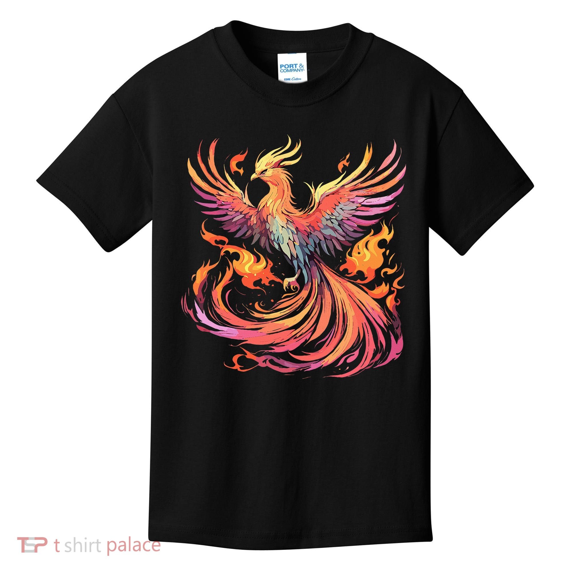 Phoenix Fire Bird Kids T-Shirt