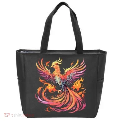 Phoenix Fire Bird Tote Bag