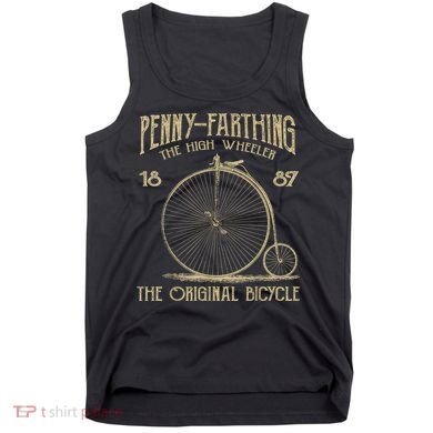 Penny Farthing Bike Retro Vintage Bicycle Tank Top