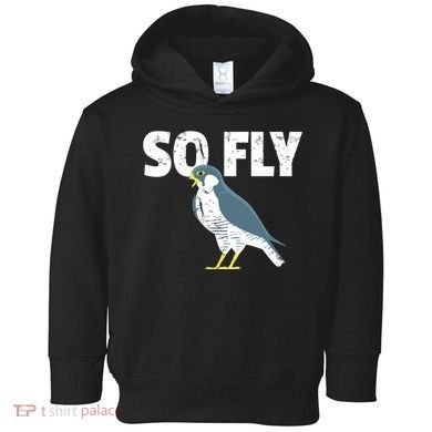 Peregrine Falcon Bird, Birdwatcher Vintage Toddler Hoodie