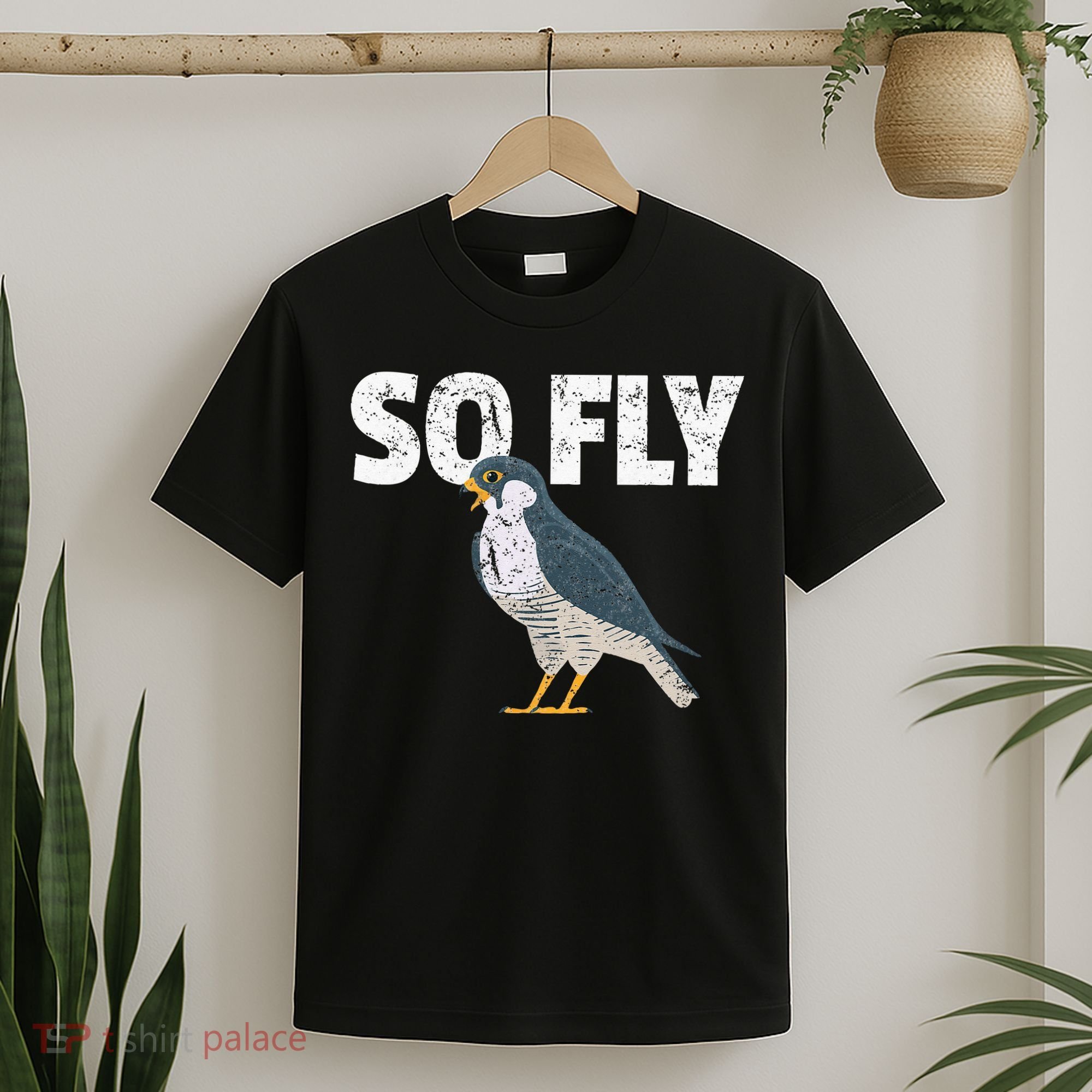 Peregrine Falcon Bird Birdwatcher Vintage T-Shirt