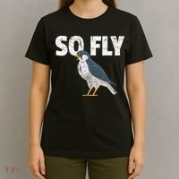Peregrine Falcon Bird Birdwatcher Vintage T-Shirt thumb 4