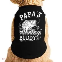 Papas Fishing Buddy Doggie Tank thumb 0