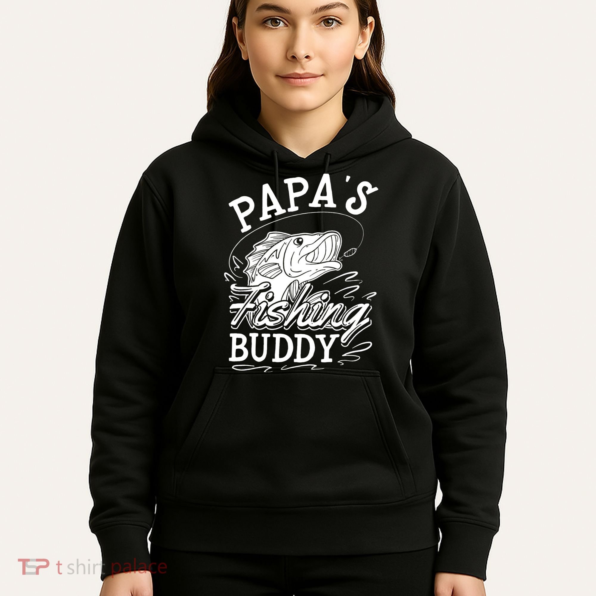Papas Fishing Buddy Hoodie