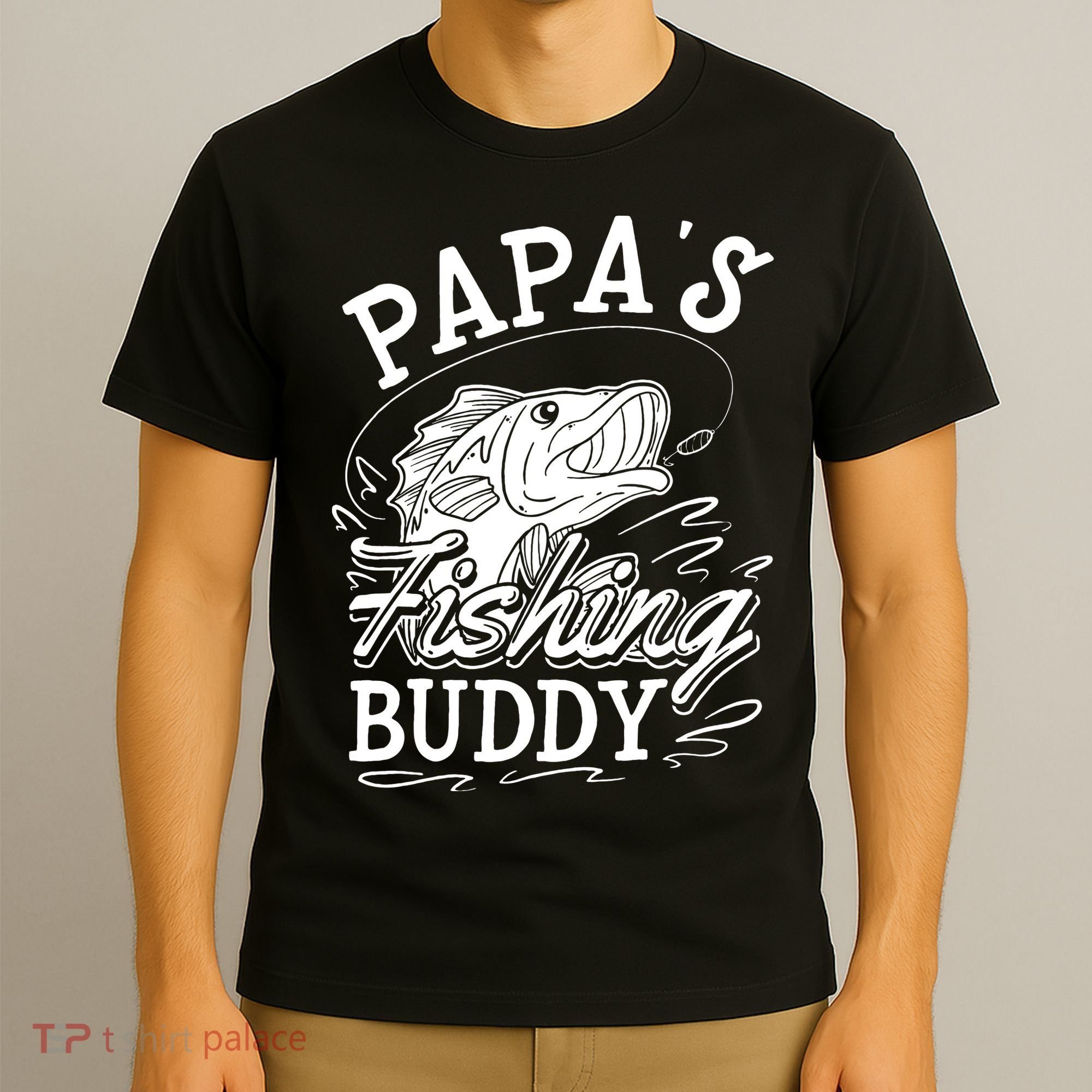 Papas Fishing Buddy T-Shirt