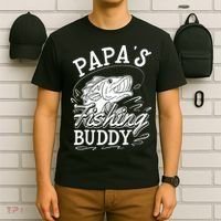 Papas Fishing Buddy T-Shirt thumb 6