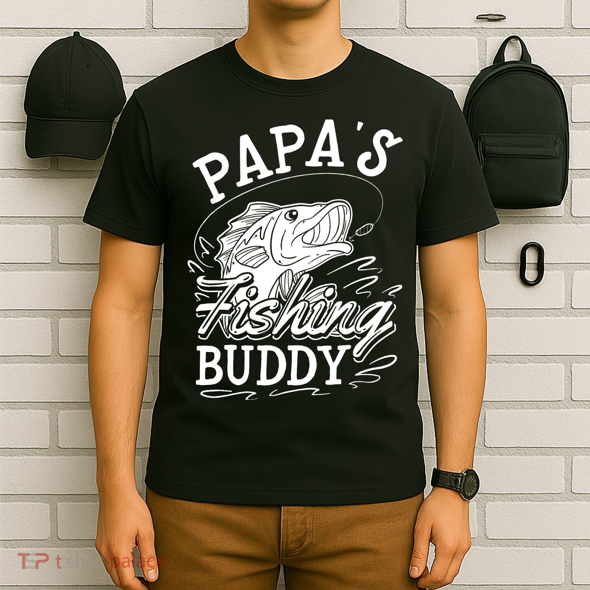 Papas Fishing Buddy T-Shirt