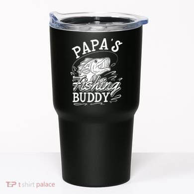 Papas Fishing Buddy Tumbler