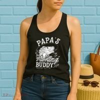 Papas Fishing Buddy Women's Tank Top thumb 2