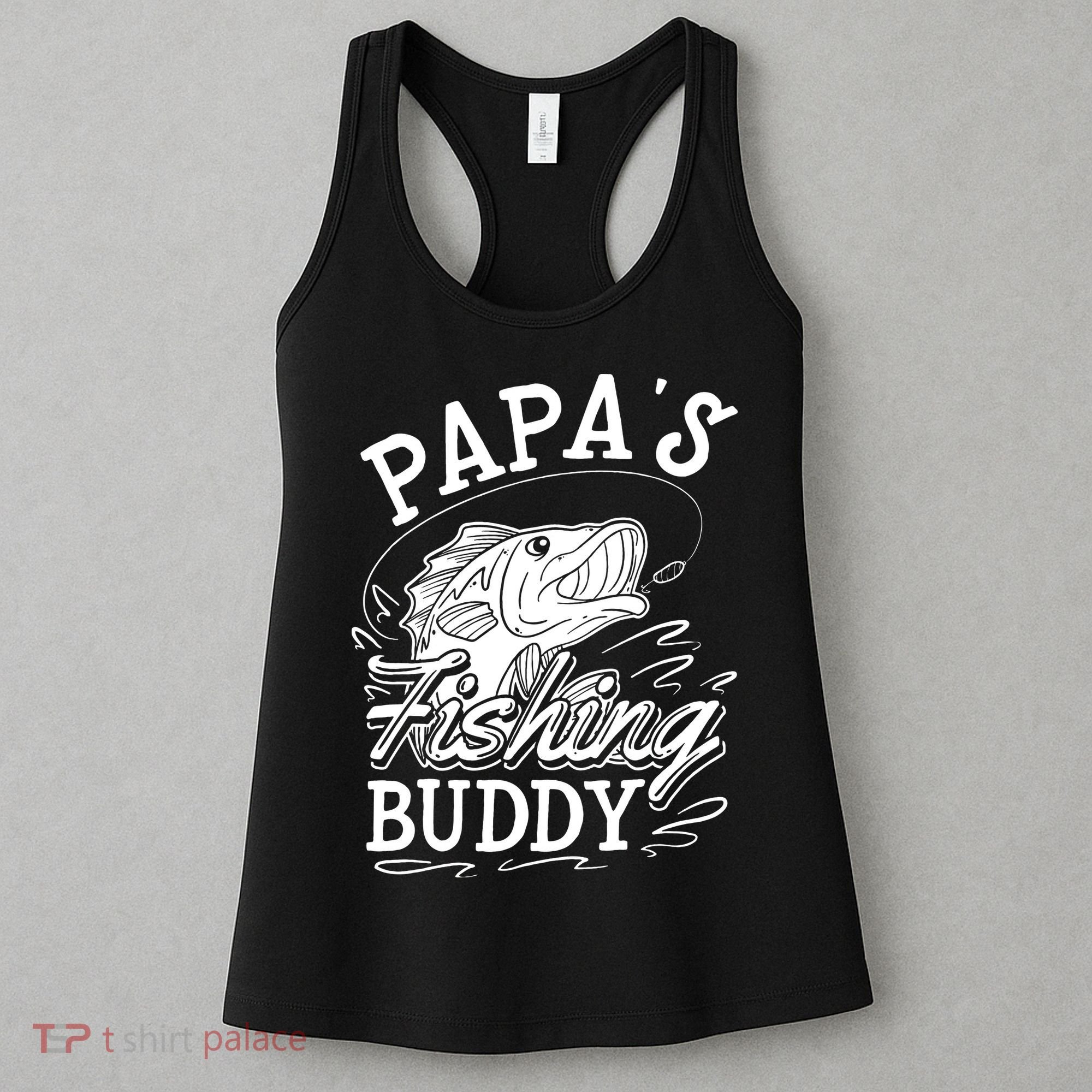 Papas Fishing Buddy Women's Tank Top