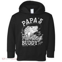Papas Fishing Buddy Toddler Hoodie thumb 0