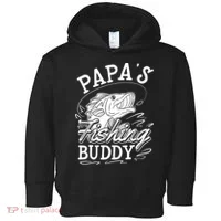 Papas Fishing Buddy Toddler Hoodie thumb 0