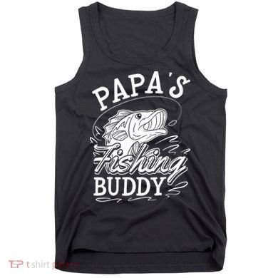 Papas Fishing Buddy Tank Top