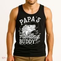 Papas Fishing Buddy Tank Top thumb 3