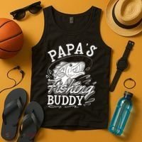 Papas Fishing Buddy Tank Top thumb 4