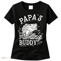 Papas Fishing Buddy Women's T-Shirt thumb 0