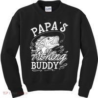 Papas Fishing Buddy Kids Sweatshirt thumb 0