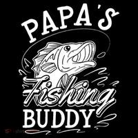 Papas Fishing Buddy Kids Sweatshirt thumb 2