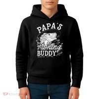 Papas Fishing Buddy Kids Hoodie thumb 4