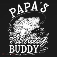 Papas Fishing Buddy Kids Hoodie thumb 5