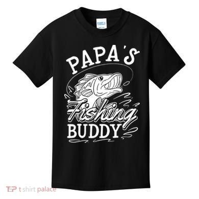Papas Fishing Buddy Kids T-Shirt