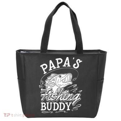 Papas Fishing Buddy Tote Bag
