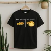 Puffer Fish Blowfish Funny Puffer Fish T-Shirt thumb 2