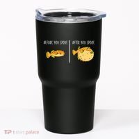 Puffer Fish Blowfish Funny Puffer Fish Tumbler thumb 0