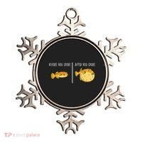 Puffer Fish Blowfish Funny Puffer Fish Ornament thumb 0