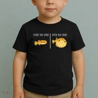 Puffer Fish Blowfish Funny Puffer Fish Toddler T-Shirt thumb 2