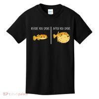 Puffer Fish Blowfish Funny Puffer Fish Kids T-Shirt thumb 0