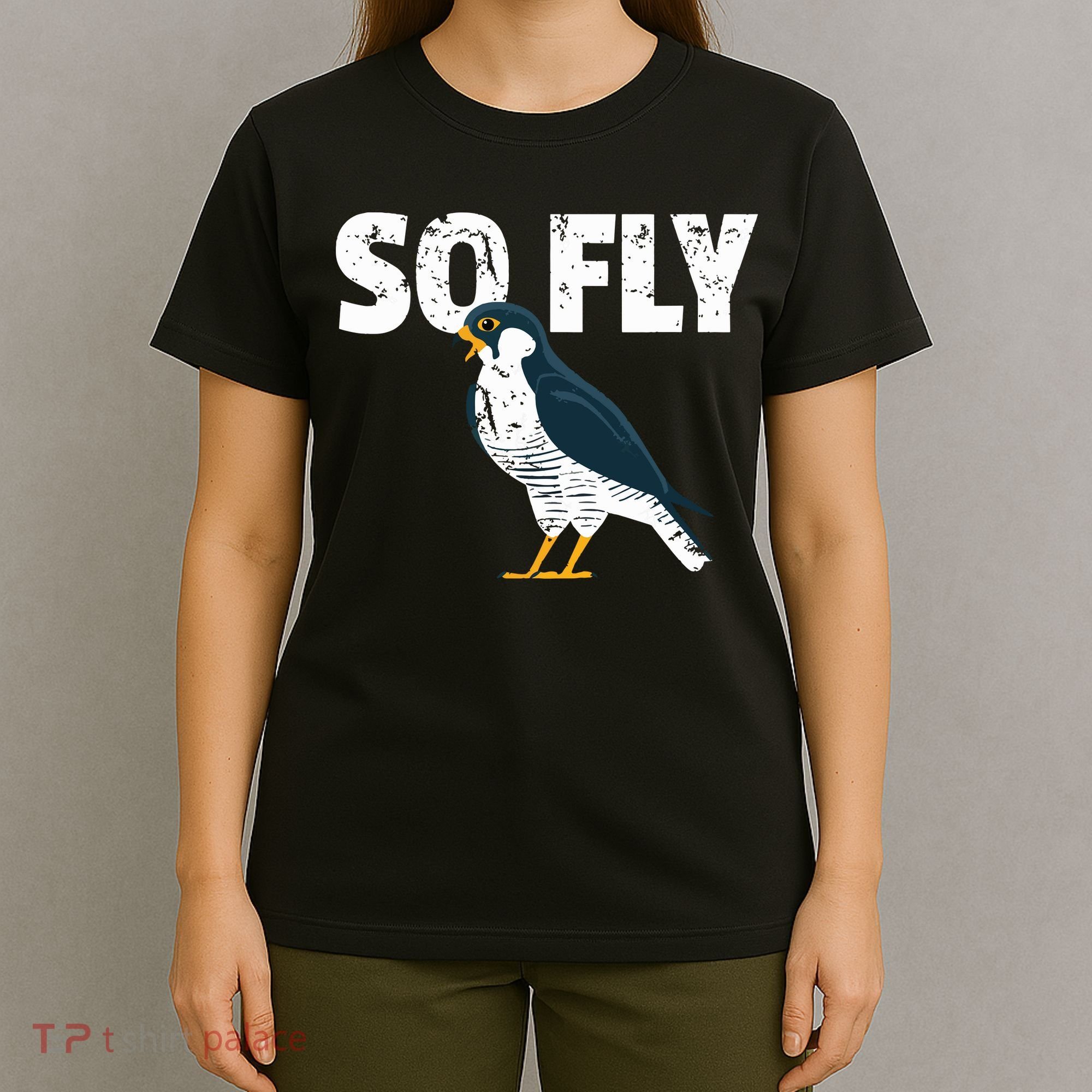 Peregrine Falcon Bird Birdwatcher Vintage T-Shirt