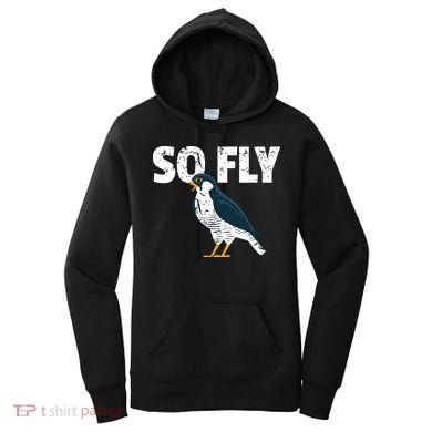 Peregrine Falcon Bird Birdwatcher Vintage Women's Hoodie