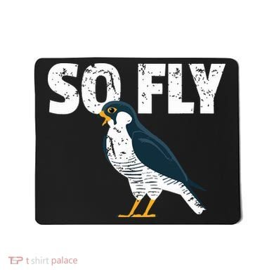 Peregrine Falcon Bird Birdwatcher Vintage Mousepad