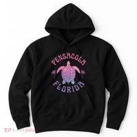 Pensacola Florida Beach Sea Turtle Summer Vacation Hoodie thumb 0